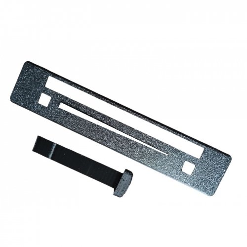 MOLDURA AR PAINEL FUSCA PLÁSTICO PRETO COM FRISO