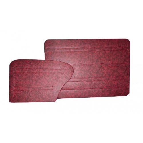 FORRAÇÃO PORTA FUSCA 78 A 96 VERMELHO TURIM JOGO