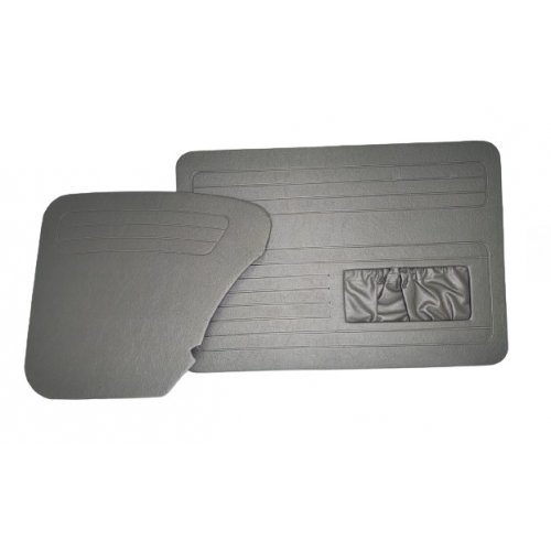 FORRAÇÃO PORTA FUSCA ATÉ 76 C/BOLSA CINZA JOGO
