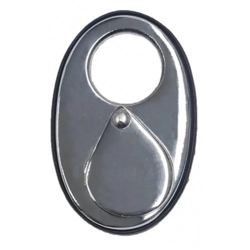 ACABAMENTO MIOLO FECHADURA PORTA KOMBI CROMADO