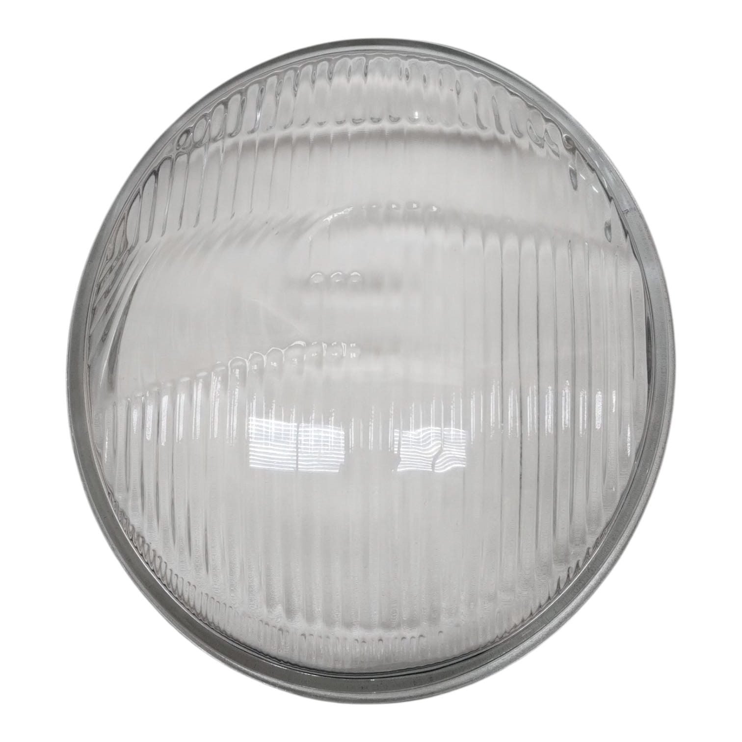 VIDRO FAROL OLHO DE BOI ESTRIADO
