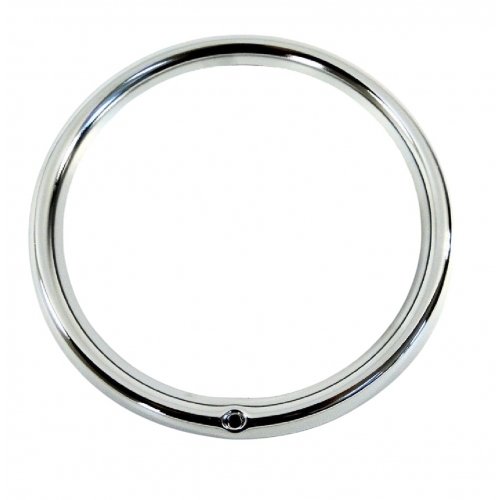 ARO FAROL FUSCA/KOMBI 1 FURO METAL CROMADO