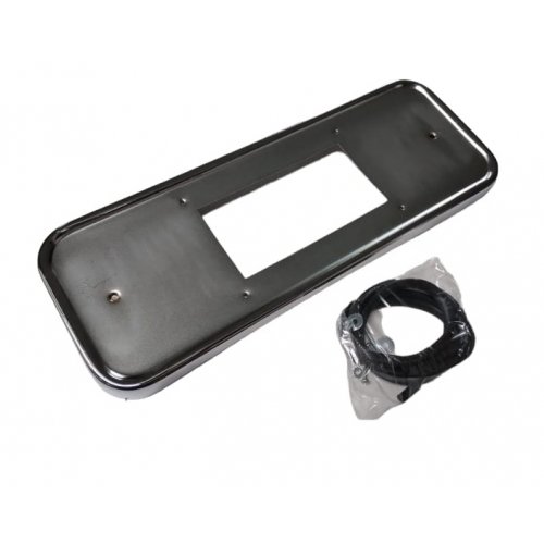 MOLDURA PLACA FUSCA 71 Á 96 TRASEIRO