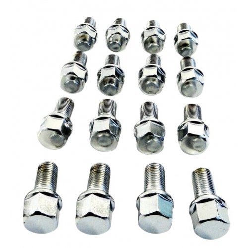 PARAFUSO RODA FUSCA/BRASILIA 19MM CROMADO JOGO