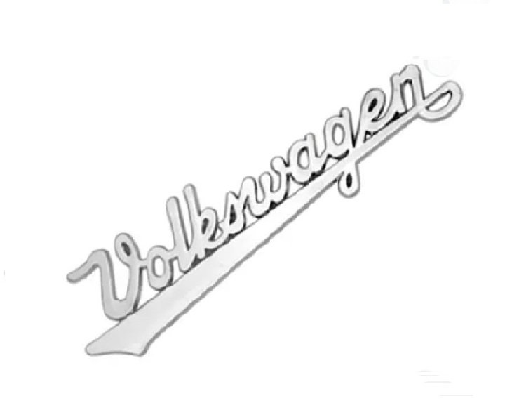 EMBLEMA MANUSCRITO VOLKSWAGEN