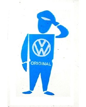ADESIVO BONECO VW