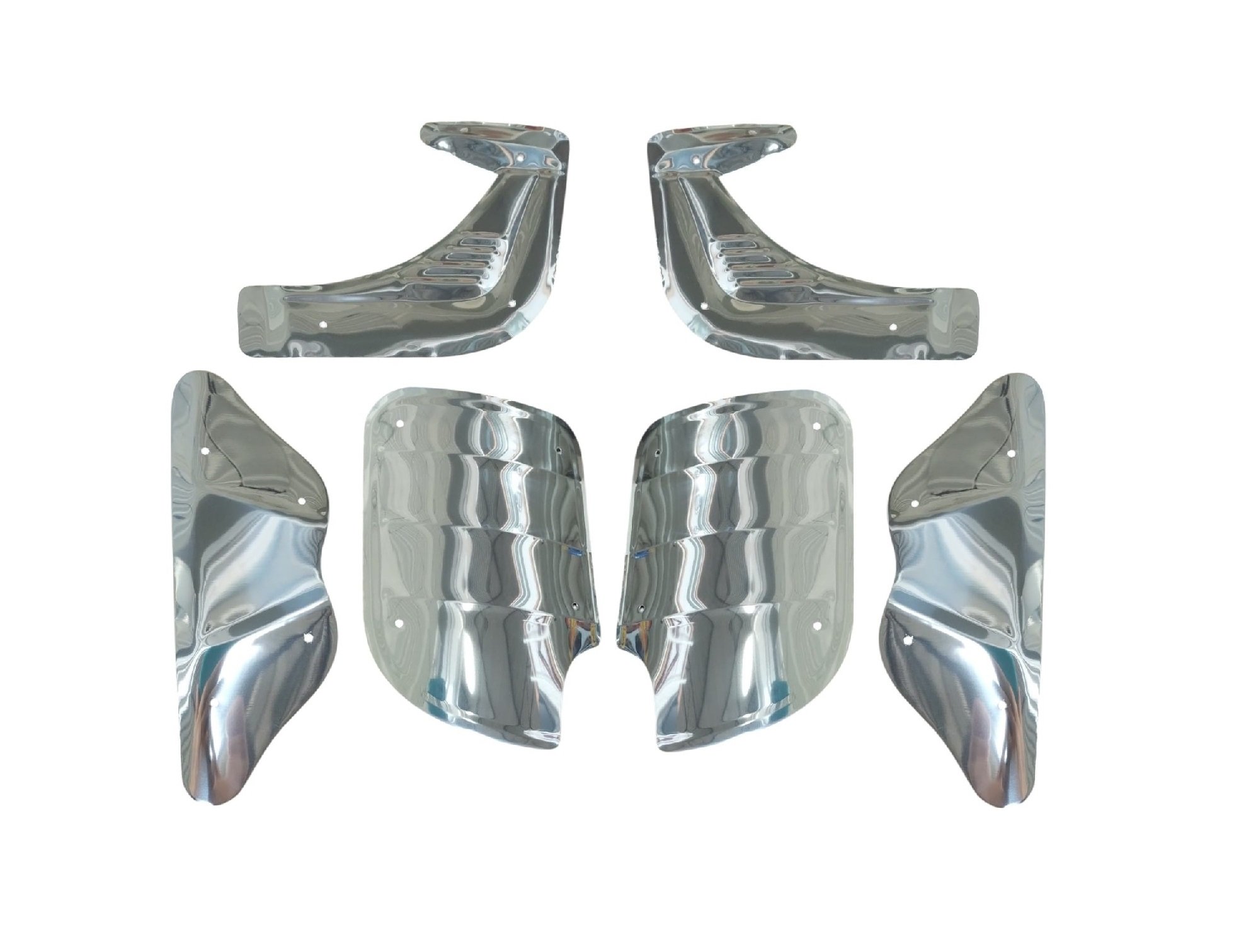 POLAINAS INOX 6 PEÇAS KIT