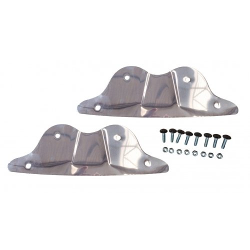 BORBOLETA TRASEIRA FUSCA INOX COM PARAFUSOS PAR