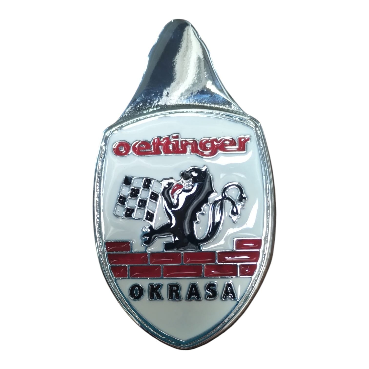 BRASÃO CAPÔ OKRASA SEM MOLDURA
