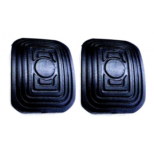 CAPA PEDAL FREIO EMBREAGEM FUSCA ATÉ 76 COMUM PAR