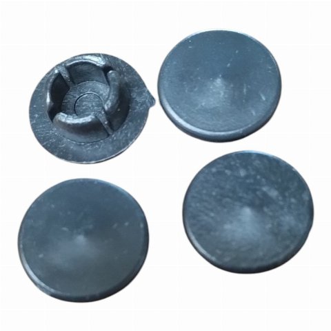 TAMPA PINO DOBRADIÇA PORTA FUSCA PLÁSTICO KIT