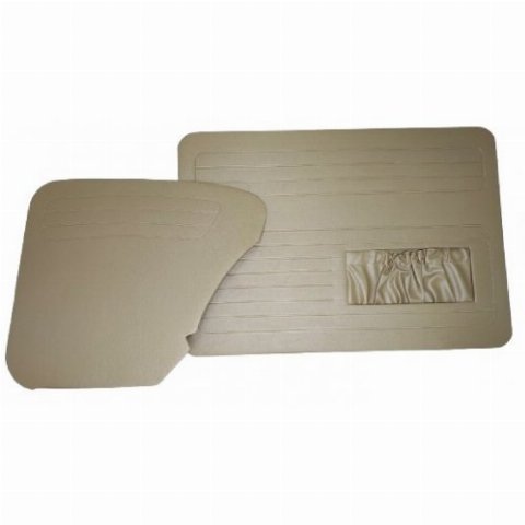 FORRAÇÃO PORTA FUSCA ATÉ 76 C/BOLSA BEGE JOGO