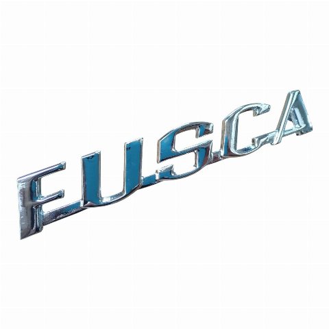 EMBLEMA METAL CROMADO FUSCA