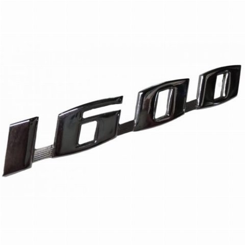 EMBLEMA METAL CROMADO 1600