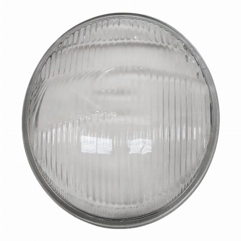 VIDRO FAROL OLHO DE BOI ESTRIADO
