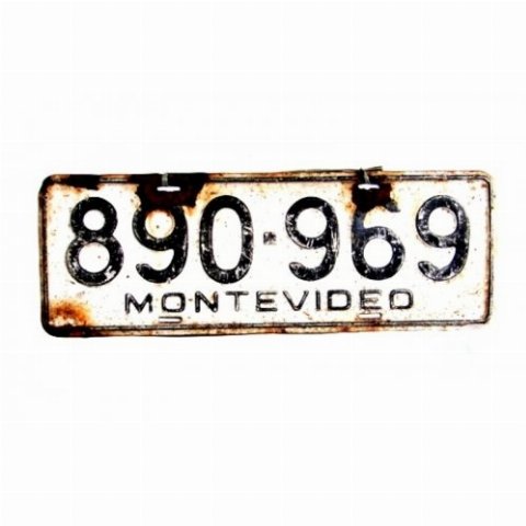 PLACA MONTEVIDEO 969