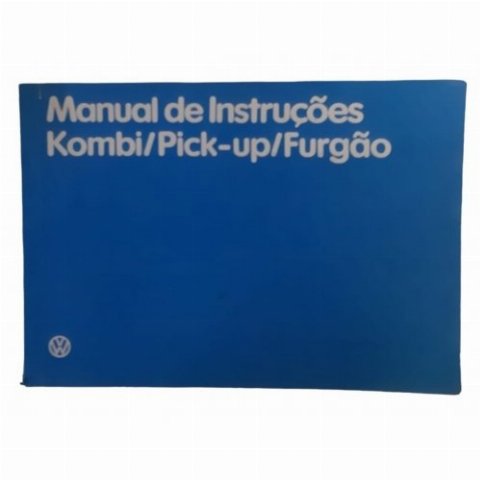MANUAL PROPRIETÁRIO KOMBI PICK UP/FURGÃO 85