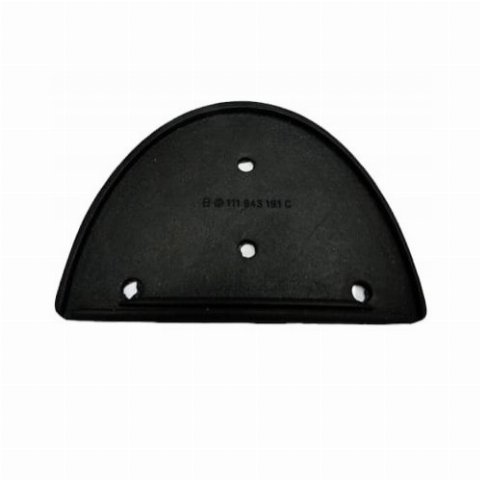 GUARNIÇÃO SUPORTE LUZ PLACA FUSCA NARIZ DE BRUXA ATÉ 64