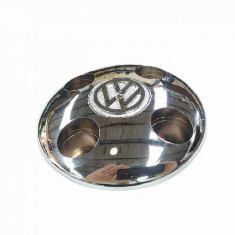 CALOTA GOL PASSAT MODELO ALFA COM LOGO VW PLÁSTICO