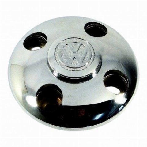 CALOTA FUSCA BRASILIA 4F PLÁSTICA COM LOGO VW