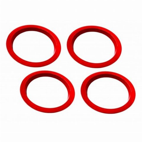 SOBRE ARO PLÁSTICO VERMELHO ARO 15 JOGO 4 PEÇAS