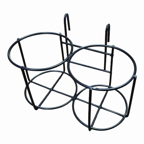 PORTA COPO DUPLO PRETO